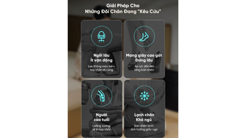 Máy massage chân Breo Foot 3-BREOFOOT3-CRWH-20