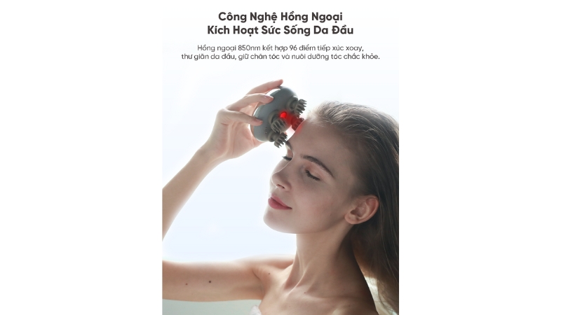 Máy massage da đầu Breo Scalp mini pro-BREOS2MPRO-GRY-12
