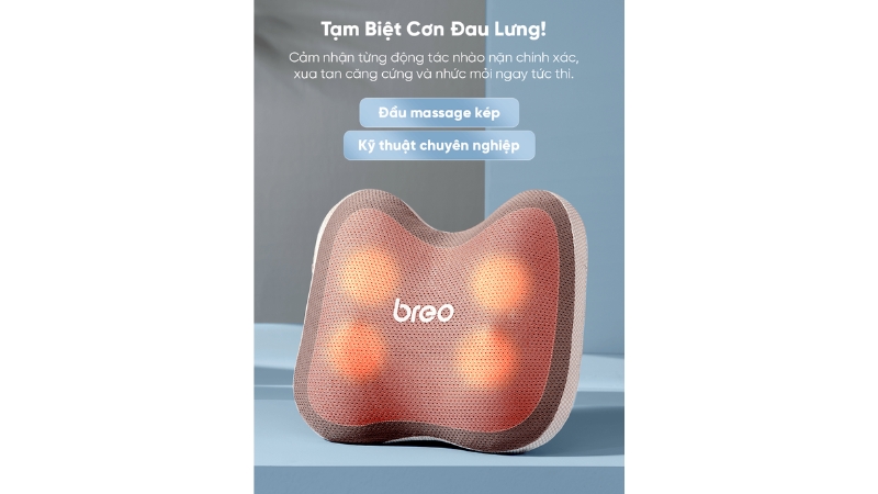 Máy massage lưng Breo Back 2-BREOBACK2-BEIBRN-13