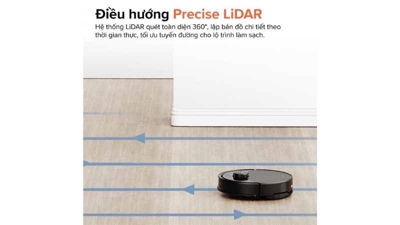 Robot hút bụi lau nhà Roborock Q10 VF+-Q10VFP52-00-BLK-10