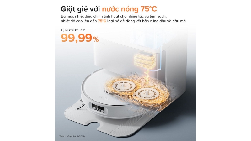 Robot hút bụi lau nhà Roborock Q Revo EDGE 5V1-QRES52-00-BLK-20