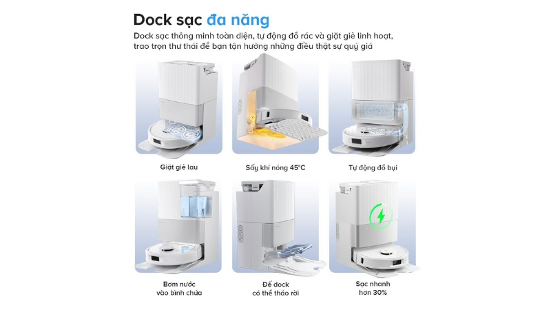 Robot hút bụi lau nhà Roborock Q Revo 5AE-QRSP02-00-WHT-17