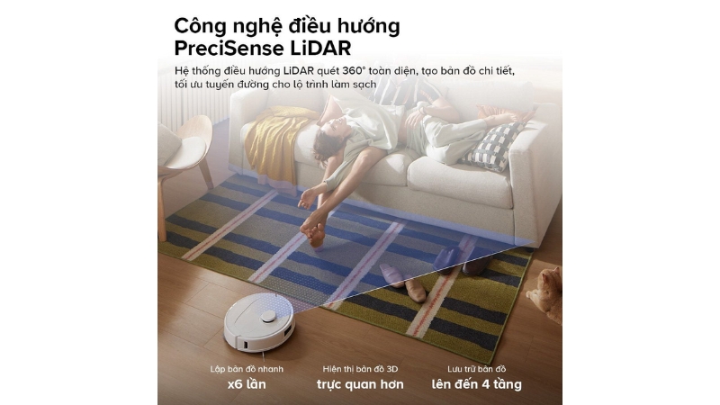 Robot hút bụi lau nhà Roborock Q Revo C Pro-QRRCP02-00-WHT-17