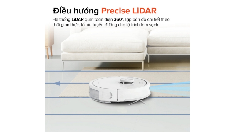 Robot hút bụi lau nhà Roborock Q7 TF-Q7TF52-00-BLK-10
