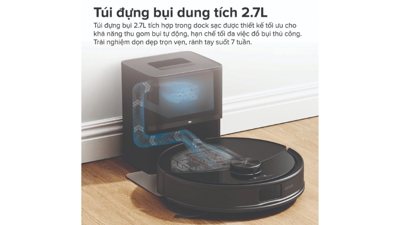 Robot hút bụi lau nhà Roborock Q10 PF+-Q10PFP52-00-BLK-13