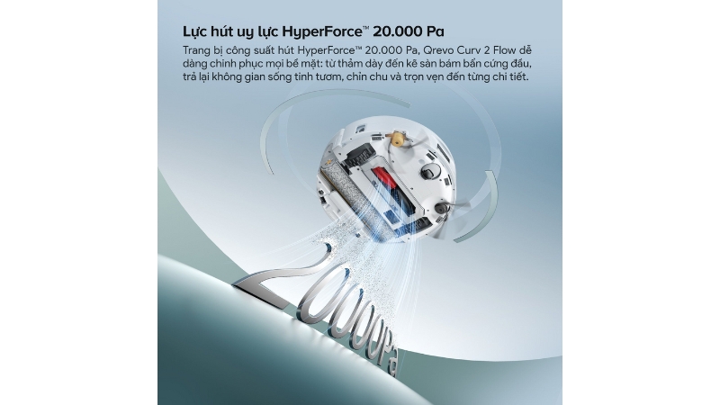 Robot hút bụi lau nhà Roborock Q Revo Curv 2 Flow-QC2F02-00-WHT-9