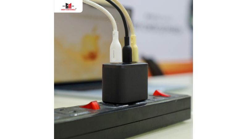 Cốc sạc nhanh Anker 70W Nano 3 cổng 2C1A A121A-A121AJ11-12