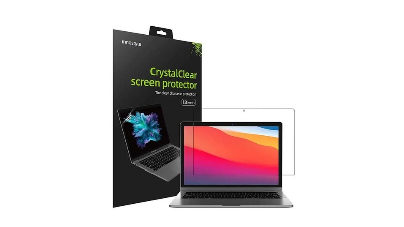 Dán màn hình MacBook Air 13.6 inch M2 M3 Innostyle Crystal Clear Screen Protector-ISP136HD-3