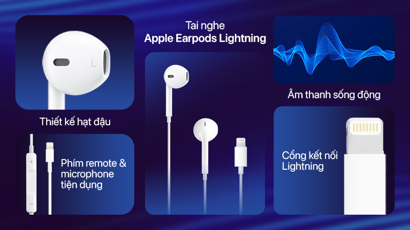 Tai nghe Apple Earpods Lightning Chính Hãng MWTY3ZA-MWTY3ZA A-2