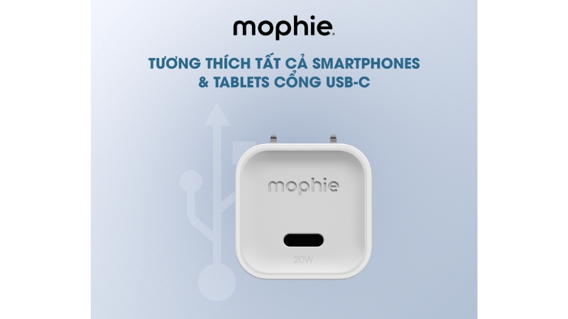 Cốc sạc nhanh Mophie 20W Type-C PD GaN-409921822-10