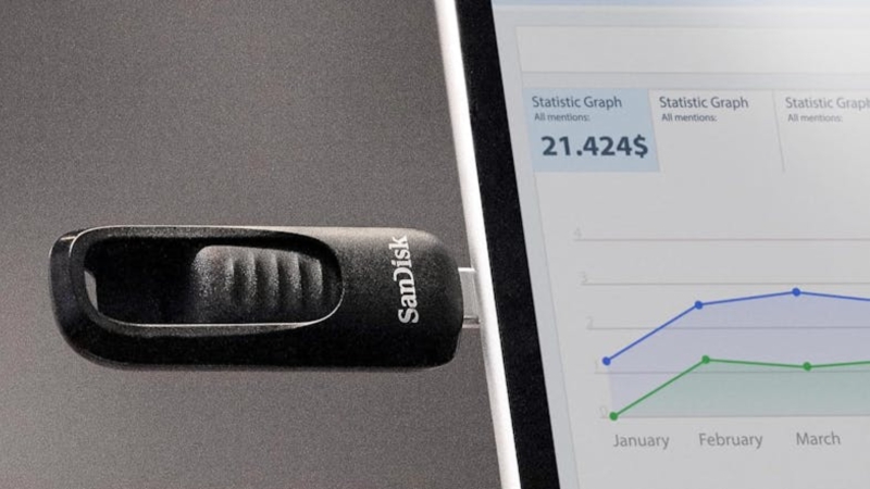 USB 3.2 Gen 1 SanDisk Ultra Slider Type-C 256GB 400MB s (SDCZ480-256G-G46)-SDCZ480-256G-G46-6