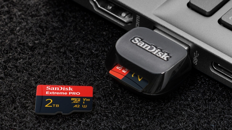 Thẻ nhớ MicroSD SanDisk Extreme Pro 2TB V30 U3 A2 UHS-I upto 250MB s (SDSQXCD-2T00-GN6MA)-SDSQXCD-2T00-GN6MA-7
