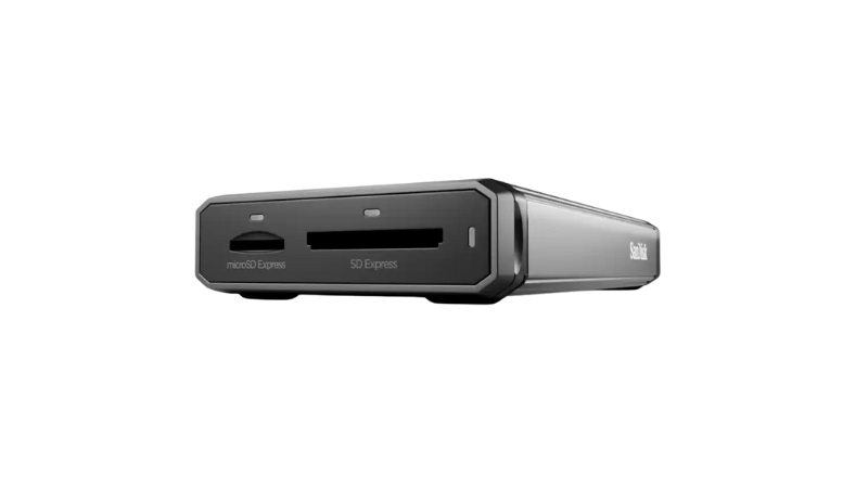 Đầu đọc thẻ nhớ SanDisk PRO-READER SD microSD Expresss Type-C 3.2 (SDDR-A451-GNPNN)-SDDR-A451-GNPNN-3