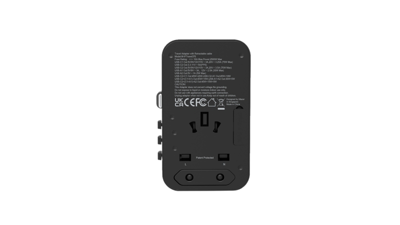 Sạc đa năng Mazer 70W InfiniteTravel LinkIF Travel370-M-IFTRAVEL370-BG-7