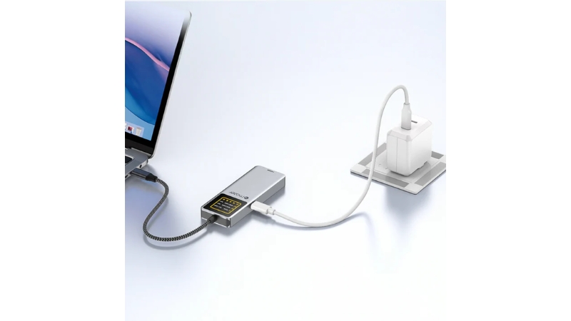 Hub chuyển đổi Type-C Mazer 5 in 1 Ai InfiniteHub Ultra-M-Ai-Hub70-GY-10