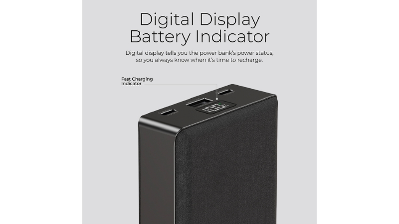 Pin dự phòng sạc nhanh Mazer 24.000mAh PD100W PowerCharge-M-PC100W24V3-BK-10