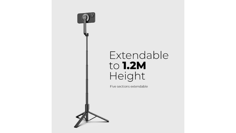 Gậy chụp hình nam châm Mazer Foldable MS20S-M-MS20L-BK-17
