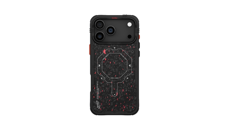 Ốp lưng Magsafe iPhone 17 Pro Max Skinarma Vektor-SK-2025IPP6.9-VTOR-BLK-4