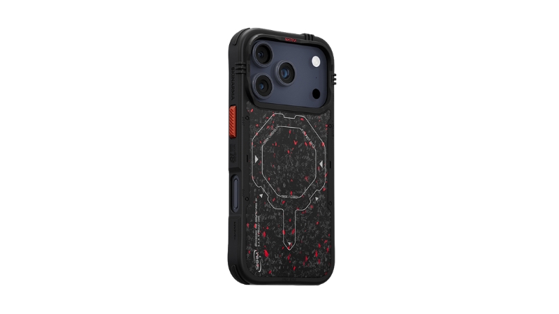Ốp lưng Magsafe iPhone 17 Pro Max Skinarma Vektor-SK-2025IPP6.9-VTOR-BLK-2