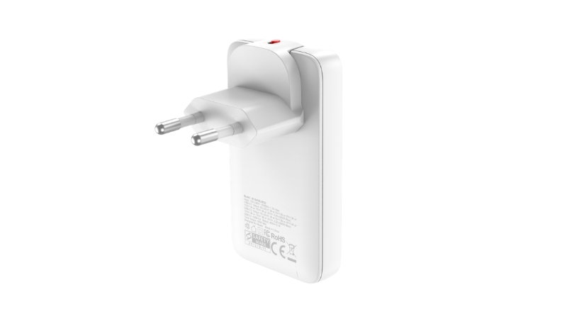 Cốc sạc nhanh Mazer Prestige 65W 1C1A GaN3 Pro-M-G65SLIM-BK-8