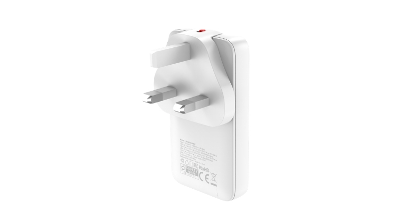 Cốc sạc nhanh Mazer Prestige 65W 1C1A GaN3 Pro-M-G65SLIM-BK-10