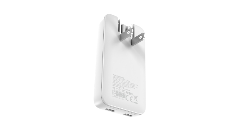 Cốc sạc nhanh Mazer Prestige 65W 1C1A GaN3 Pro-M-G65SLIM-BK-11