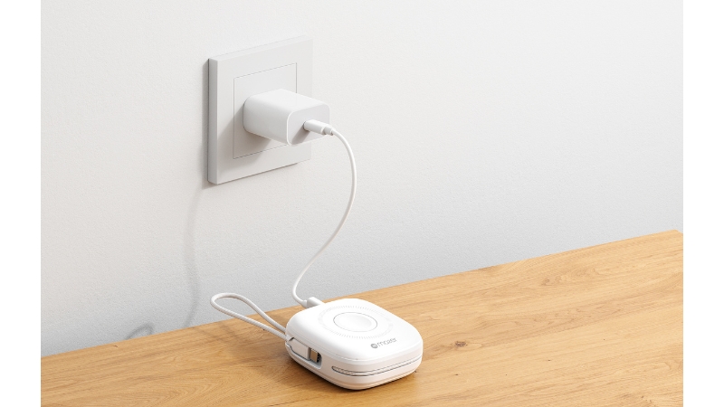 Pin sạc dự phòng Mazer 10.000 mAh 20W Qi2 4in1 MagLink18i tích hợp cáp sạc-M-MAGLINK18I-CR-12
