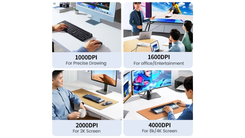 Chuột không dây Bluetooth Ugreen M556-M556-45149-8