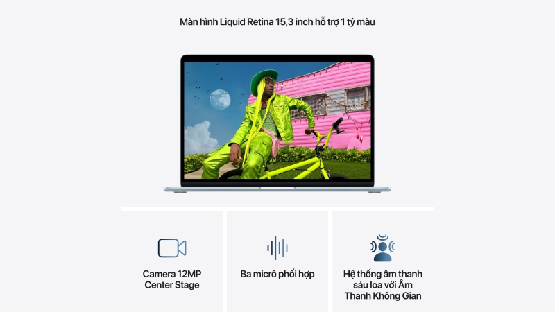 MacBook Air M5 2026 15 inch 10CPU 10GPU 24GB 1TB-MDVC4SA A-3