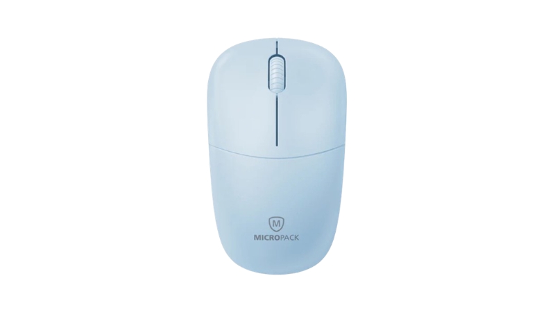 Chuột không dây MicroPack RF2.4G Silent MP-712W-MP-712W-BL-3