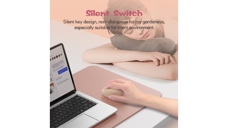 Chuột không dây Bluetooth MicroPack Silent Soft Silicone Lifestyle MS-201W-MS-201W-PK-4