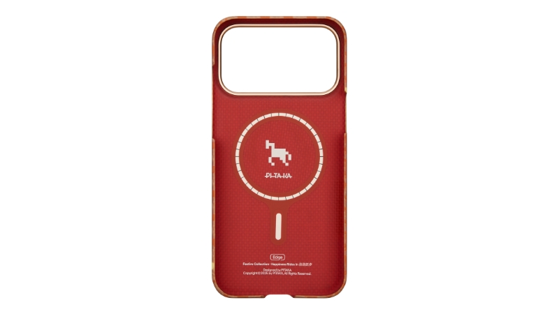 Ốp lưng Magsafe iPhone 17 Pro Max PITAKA Happiness Rides In (with Pitatap)-HR1702PM-14