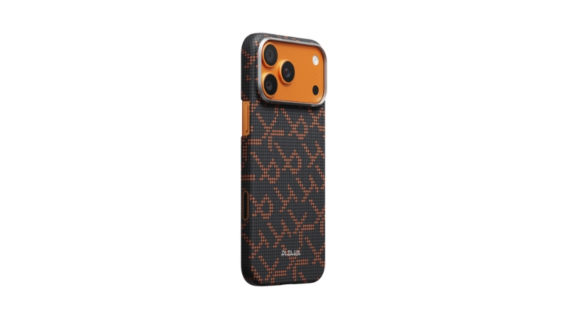 Ốp lưng Magsafe iPhone 17 Pro Max PITAKA Monogram (with Pitatap)-KI1703PTKP-10