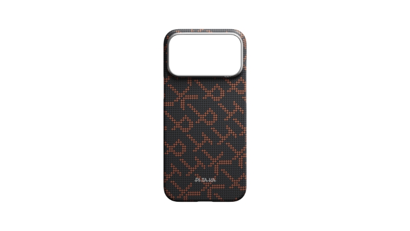 Ốp lưng Magsafe iPhone 17 Pro Max PITAKA Monogram (with Pitatap)-KI1703PTKP-11