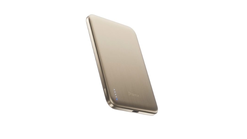 Pin sạc dự phòng thể rắn BMX 5.000 mAh Qi2 Magsafe SolidSafe Air Titanium-B3-05-GD-7