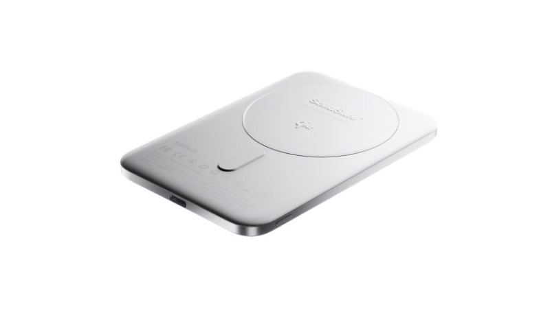 Pin sạc dự phòng thể rắn BMX 5.000 mAh Qi2 Magsafe SolidSafe Air Titanium-B3-05-GD-11