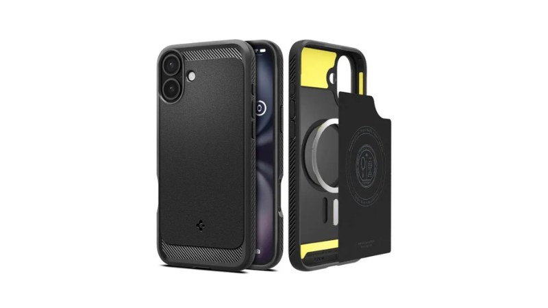 Ốp lưng Magsafe iPhone 16 Plus Spigen Rugged Amor-ACS08087-2