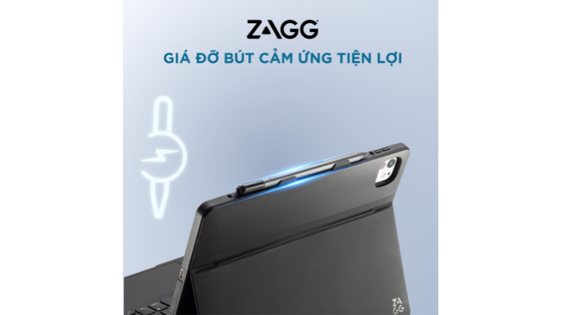 Ốp lưng kèm bàn phím iPad Gen 10 A16 ZAGG Pro Keys Connect-103420732-12