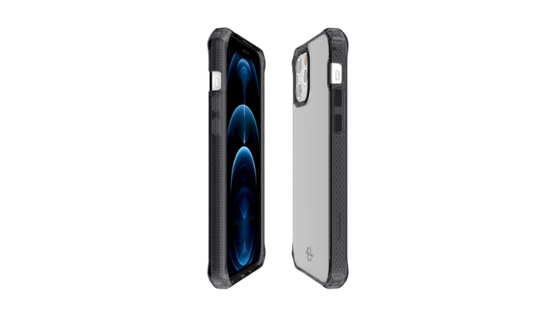 Ốp lưng chống sốc iPhone 12 12 Pro Itskins Hybrid Clear-AP3P-HBMKC-BKTR-4