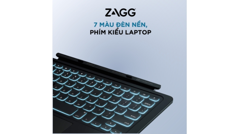Ốp lưng kèm bàn phím iPad Air 13 inch (Air 7 6) ZAGG Pro Keys Connect-103420734-11