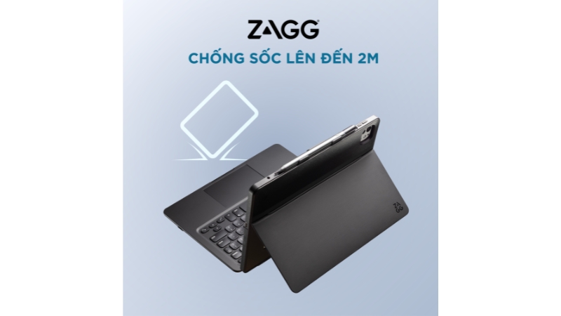 Ốp lưng kèm bàn phím iPad Air 13 inch (Air 7 6) ZAGG Pro Keys Connect-103420734-9