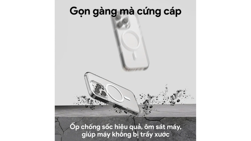 Ốp lưng Magsafe iPhone 13 Pro Max Dekey Magic Cover Ultral Crystal-8936214496556-5