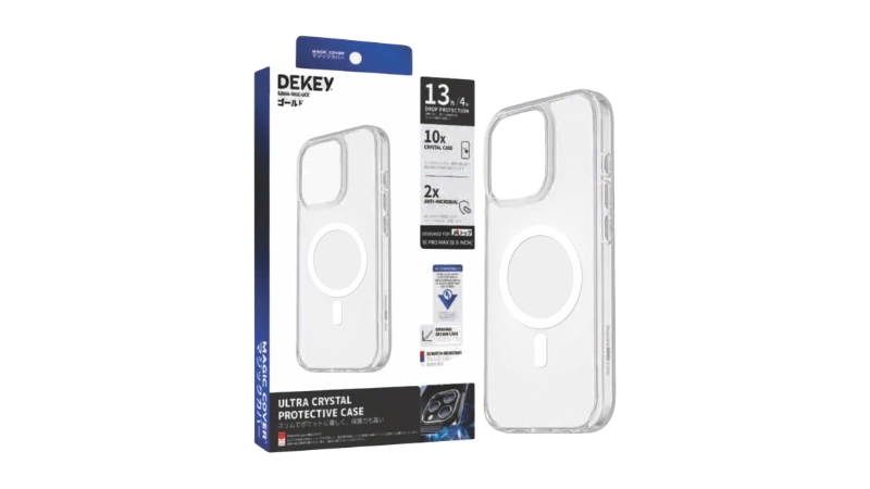 Ốp lưng Magsafe iPhone 14 Pro Max Dekey Magic Cover Ultral Crystal-8936214496150-2