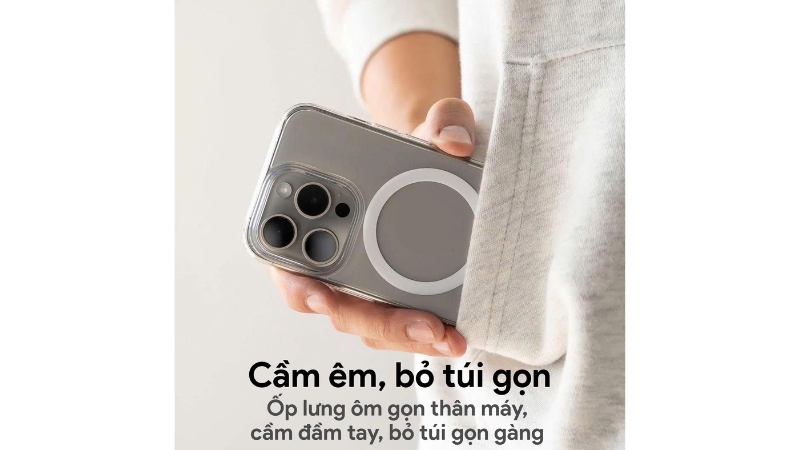 Ốp lưng MagSafe iPhone 16 Plus Dekey Magic Cover Ultral Crystal-8936214496198-5