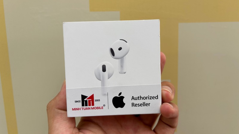 [Kèo Thơm] AirPods 4 (Chủ Động Khử Tiếng Ồn) - Đã kích hoạt *****CR62J-K5J96CR62J-1-2