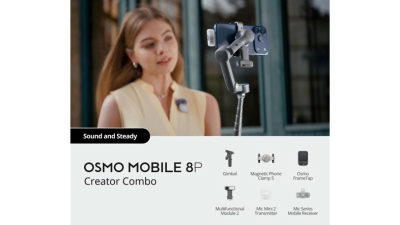 Gimbal DJI Osmo Mobile 8P Creator Combo-6937224142930-14