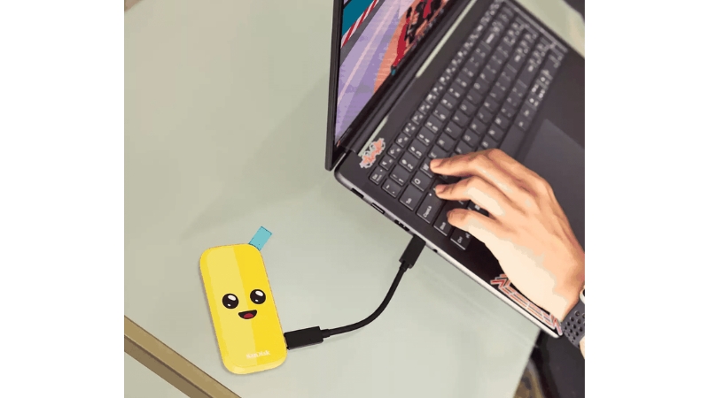 Ổ cứng di động SSD Sandisk Portable 1TB E30 800MB s (‎SDSSDE30-1T00-G25F)-SSDExt14052505-5