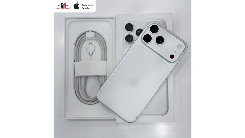 [Kèo Thơm] iPhone 17 Pro Max 512GB Bạc - Chưa Sử Dụng (*****WRWG0)-H479YWRWG0-1-2