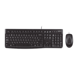Bộ bàn phím và chuột có dây Logitech MK120