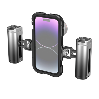 Bộ quay cầm tay kép SmallRig chuyên dụng cho iPhone 14 Pro